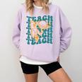 Teacher Outer Space Science Astronomy Planet Saturn Teach Comfort Colors Sweatshirt Orchid Teacher Outer Space Science Astronomy Planet Saturn Teach Comfort Colors Sweatshirt Orchid