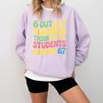 Teacher Overuse 67 Teacher Comfort Colors Sweatshirt Orchid