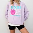 Teacher Of Tiny Humans Preschool Pre K Kindergarten Teacher Comfort Colors Sweatshirt Orchid Teacher Of Tiny Humans Preschool Pre K Kindergarten Teacher Comfort Colors Sweatshirt Orchid