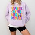 Teacher Of The Visually Impaired Blindness Awareness Comfort Colors Sweatshirt Orchid
