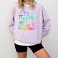 Im A Teacher Whats Your Superpower Teaching Professional Comfort Colors Sweatshirt Orchid Im A Teacher Whats Your Superpower Teaching Professional Comfort Colors Sweatshirt Orchid