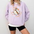 Teacher Will Trade Students For Candy Easy Halloween Costume Comfort Colors Sweatshirt Orchid