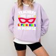 Teachers Are Just Superheroes In Disguise School Comfort Colors Sweatshirt Orchid Teachers Are Just Superheroes In Disguise School Comfort Colors Sweatshirt Orchid