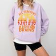 All Teachers Love Brains Teachers Halloween Teacher Comfort Colors Sweatshirt Orchid All Teachers Love Brains Teachers Halloween Teacher Comfort Colors Sweatshirt Orchid