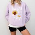 Teachers Thanksgiving Thankful For My Little Turkeys Comfort Colors Sweatshirt Orchid Teachers Thanksgiving Thankful For My Little Turkeys Comfort Colors Sweatshirt Orchid