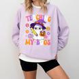 Teaching My Boos Teacher Ghost Teach Halloween Teacher Comfort Colors Sweatshirt Orchid Teaching My Boos Teacher Ghost Teach Halloween Teacher Comfort Colors Sweatshirt Orchid