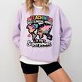 Teaching Multilingual Minds Learners English ESL Teacher Comfort Colors Sweatshirt Orchid Teaching Multilingual Minds Learners English ESL Teacher Comfort Colors Sweatshirt Orchid
