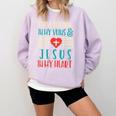 Teaching In My Veins Jesus In My Heart God Christian Teacher Comfort Colors Sweatshirt Orchid Teaching In My Veins Jesus In My Heart God Christian Teacher Comfort Colors Sweatshirt Orchid
