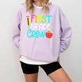 Team 1st Grade Crew Back To School 1st Grade Teacher Kids Comfort Colors Sweatshirt Orchid Team 1st Grade Crew Back To School 1st Grade Teacher Kids Comfort Colors Sweatshirt Orchid