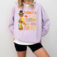 Thankful For My 4th Grade Turkey Thanksgiving Turkey Teacher Comfort Colors Sweatshirt Orchid Thankful For My 4th Grade Turkey Thanksgiving Turkey Teacher Comfort Colors Sweatshirt Orchid