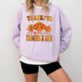 Thankful Teacher's Aide Thanksgiving Autumn Fall Women Men Comfort Colors Sweatshirt Orchid Thankful Teacher's Aide Thanksgiving Autumn Fall Women Men Comfort Colors Sweatshirt Orchid