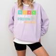 Think Like A Proton Stay Positive Science Teacher Comfort Colors Sweatshirt Orchid Think Like A Proton Stay Positive Science Teacher Comfort Colors Sweatshirt Orchid