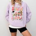 Tis The Season For Inclusion Christmas Sped Teacher Comfort Colors Sweatshirt Orchid