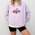 History Teacher Silly Goose Back To School Social Studies Comfort Colors Sweatshirt Orchid