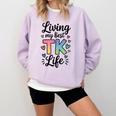 Transitional Kindergarten TK Teacher Comfort Colors Sweatshirt Orchid Transitional Kindergarten TK Teacher Comfort Colors Sweatshirt Orchid
