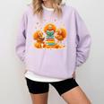 Turkey Read Books Reading Fall Thanksgiving Teacher Comfort Colors Sweatshirt Orchid Turkey Read Books Reading Fall Thanksgiving Teacher Comfort Colors Sweatshirt Orchid