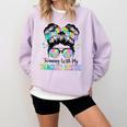 Twin Day Friends Teacher Twinning With My Bestie Comfort Colors Sweatshirt Orchid Twin Day Friends Teacher Twinning With My Bestie Comfort Colors Sweatshirt Orchid