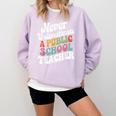 Never Underestimate a Public School Teacher Public Education Comfort Colors Sweatshirt Orchid Never Underestimate a Public School Teacher Public Education Comfort Colors Sweatshirt Orchid