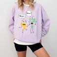 Wait What English Teacher Grammar Police Grammarian Comfort Colors Sweatshirt Orchid Wait What English Teacher Grammar Police Grammarian Comfort Colors Sweatshirt Orchid