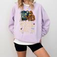 Weird Teachers Build Character Van Bigfoot Art Comfort Colors Sweatshirt Orchid Weird Teachers Build Character Van Bigfoot Art Comfort Colors Sweatshirt Orchid