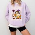 Will Trade Students For Candy Teacher Ghost Halloween Comfort Colors Sweatshirt Orchid Will Trade Students For Candy Teacher Ghost Halloween Comfort Colors Sweatshirt Orchid