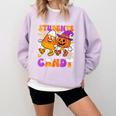 Will Trade Students For Candy Teacher Halloween Comfort Colors Sweatshirt Orchid Will Trade Students For Candy Teacher Halloween Comfort Colors Sweatshirt Orchid