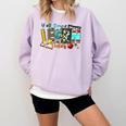 Y'All Gonna LEARN Today Back To School Teacher Appreciation Comfort Colors Sweatshirt Orchid Y'All Gonna LEARN Today Back To School Teacher Appreciation Comfort Colors Sweatshirt Orchid