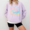 Y'All Gonna Learn Today Back To School Teacher Kids Comfort Colors Sweatshirt Orchid Y'All Gonna Learn Today Back To School Teacher Kids Comfort Colors Sweatshirt Orchid