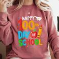 100th Day Of School Teachers Kids Happy 100 Days Comfort Colors Sweatshirt Crimson 100th Day Of School Teachers Kids Happy 100 Days Comfort Colors Sweatshirt Crimson