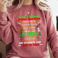 12 Days Of Teaching Special Education IEPS SPED Teacher Xmas Comfort Colors Sweatshirt Crimson
