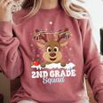 2nd Grade Teacher Christmas Second Grade Squad Reindeer Xmas For Men Women Kids Comfort Colors Sweatshirt Crimson 2nd Grade Teacher Christmas Second Grade Squad Reindeer Xmas For Men Women Kids Comfort Colors Sweatshirt Crimson