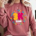3K Team & Teacher Squad Threes Crew PreK Elementary Team Comfort Colors Sweatshirt Crimson 3K Team & Teacher Squad Threes Crew PreK Elementary Team Comfort Colors Sweatshirt Crimson
