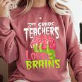 3rd Grade Teachers Love Brains Zombie Teacher Halloween Comfort Colors Sweatshirt Crimson 3rd Grade Teachers Love Brains Zombie Teacher Halloween Comfort Colors Sweatshirt Crimson