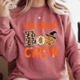 4th Grade Boo Crew Teacher Student Halloween Comfort Colors Sweatshirt Crimson