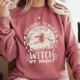 5th Grade Teacher By Day Witch By Night Halloween Comfort Colors Sweatshirt Crimson 5th Grade Teacher By Day Witch By Night Halloween Comfort Colors Sweatshirt Crimson