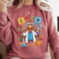 67 Chemistry Science Teacher Periodic Table Thanksgiving Comfort Colors Sweatshirt Crimson