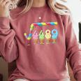 67 Ice Cream Drip Meme Square Root 4489 Slang Teacher Math Comfort Colors Sweatshirt Crimson