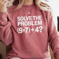 67 Meme PEMDAS Math Teacher Brainrot Elementary Joke Comfort Colors Sweatshirt Crimson 67 Meme PEMDAS Math Teacher Brainrot Elementary Joke Comfort Colors Sweatshirt Crimson