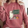 67 Teacher Halloween Ghost Six Seven Meme Math Joke Comfort Colors Sweatshirt Crimson 67 Teacher Halloween Ghost Six Seven Meme Math Joke Comfort Colors Sweatshirt Crimson
