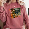 67 Teacher Halloween Skeleton Six Seven Meme Math Comfort Colors Sweatshirt Crimson 67 Teacher Halloween Skeleton Six Seven Meme Math Comfort Colors Sweatshirt Crimson