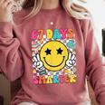 67th Day Of School Shirt 67 Days Smarter Teacher Boy Girls Comfort Colors Sweatshirt Crimson