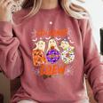 6th Grade Boo Crew Sixth Grade Halloween Teacher Kid Comfort Colors Sweatshirt Crimson 6th Grade Boo Crew Sixth Grade Halloween Teacher Kid Comfort Colors Sweatshirt Crimson