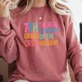 7th Grade Crew The Real Celebrities Of The Hallway Teacher Comfort Colors Sweatshirt Crimson 7th Grade Crew The Real Celebrities Of The Hallway Teacher Comfort Colors Sweatshirt Crimson