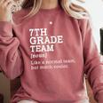 7th Grade Team Back To School Teacher Seventh Grade Team Comfort Colors Sweatshirt Crimson 7th Grade Team Back To School Teacher Seventh Grade Team Comfort Colors Sweatshirt Crimson