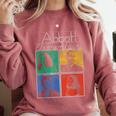 Abbott Elementary Colorful Pop Art Teachers TV Show Comfort Colors Sweatshirt Crimson Abbott Elementary Colorful Pop Art Teachers TV Show Comfort Colors Sweatshirt Crimson