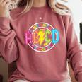ABCD Kindergarten Rocks Back To School Teachers Students Comfort Colors Sweatshirt Crimson