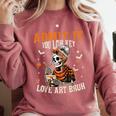 Admit It You Low Key Love Art Bruh Halloween Art Teacher Comfort Colors Sweatshirt Crimson Admit It You Low Key Love Art Bruh Halloween Art Teacher Comfort Colors Sweatshirt Crimson