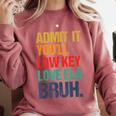 Admit It You Low Key Love ELA Bruh First Day School Teacher Comfort Colors Sweatshirt Crimson Admit It You Low Key Love ELA Bruh First Day School Teacher Comfort Colors Sweatshirt Crimson