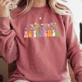 AG Teacher Future Farmer Agriculture Teacher Men Women Comfort Colors Sweatshirt Crimson