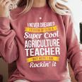 Agriculture Teacher Appreciation AG Teacher Comfort Colors Sweatshirt Crimson Agriculture Teacher Appreciation AG Teacher Comfort Colors Sweatshirt Crimson